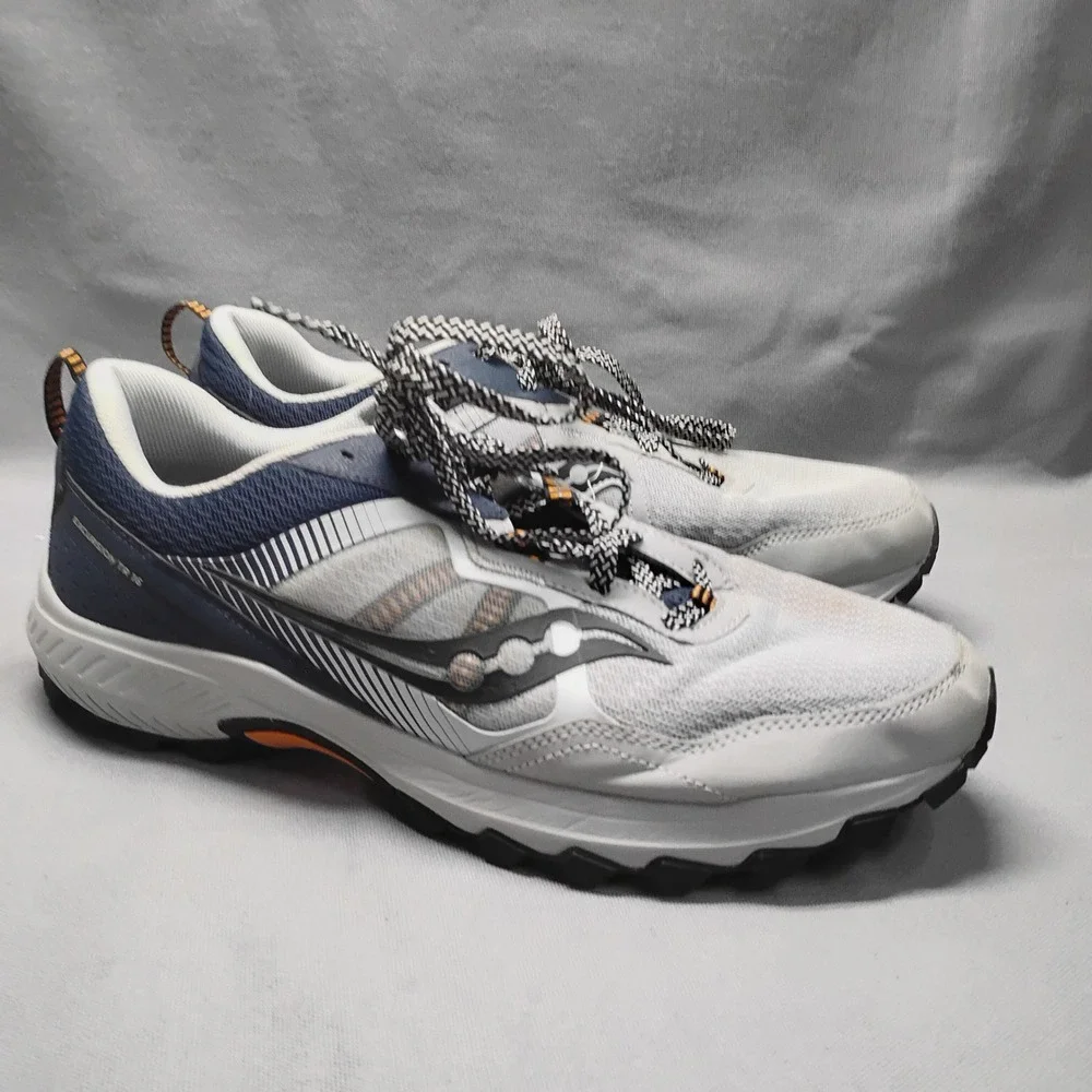 Saucony Excursion TR 16 Mens Trail Running Shoes Grey Blue Orange S20745-52 13 W