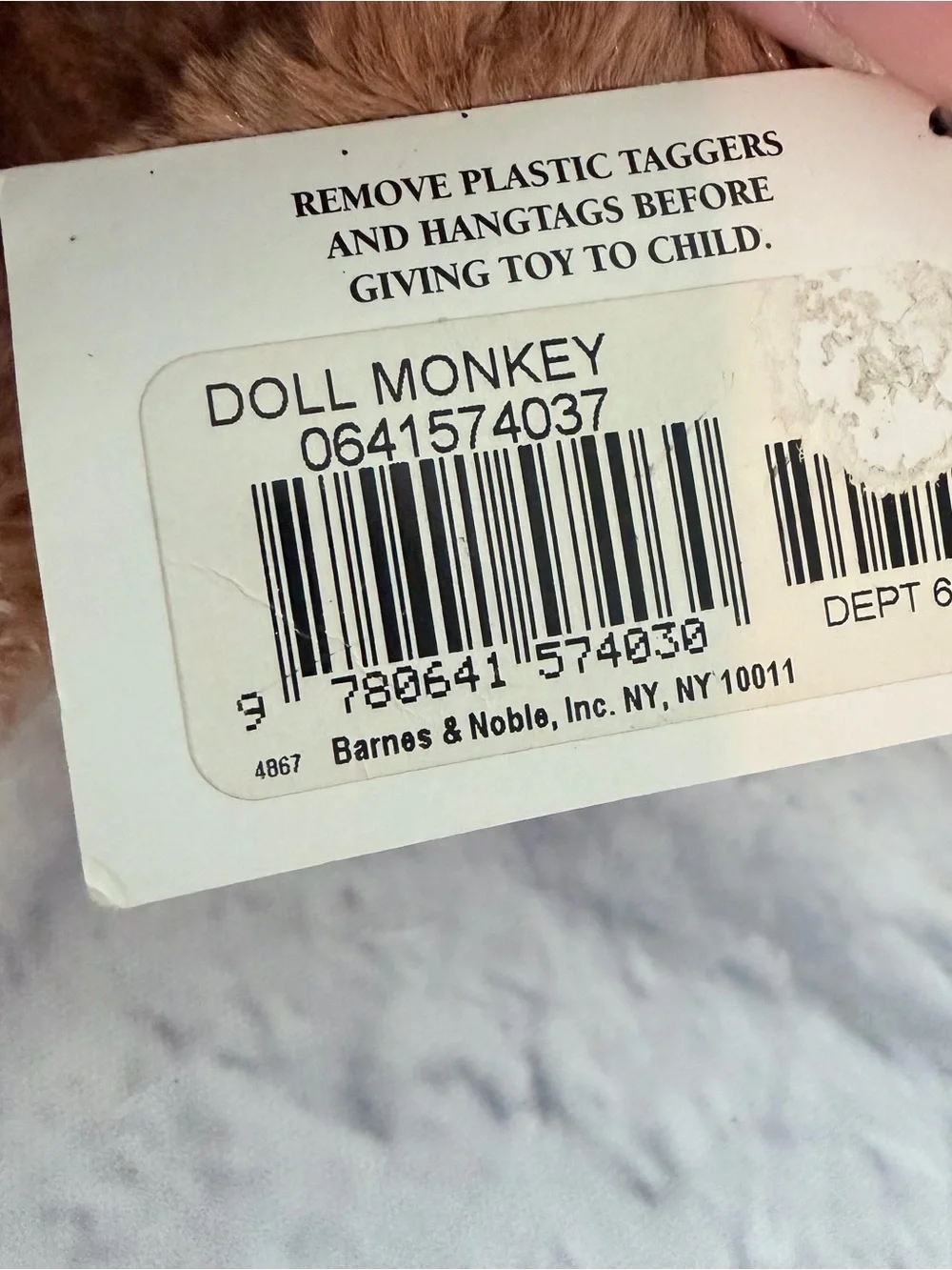 Douglas brown monkey