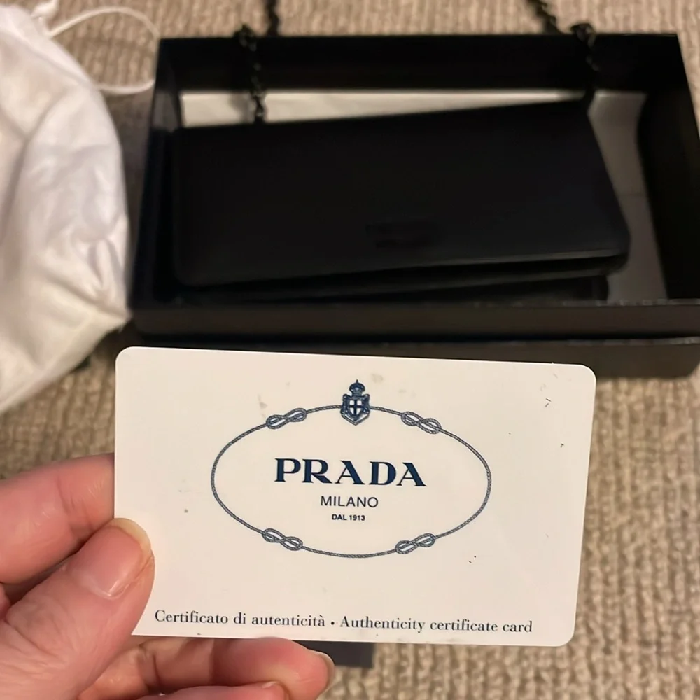 Prada compact saffiano