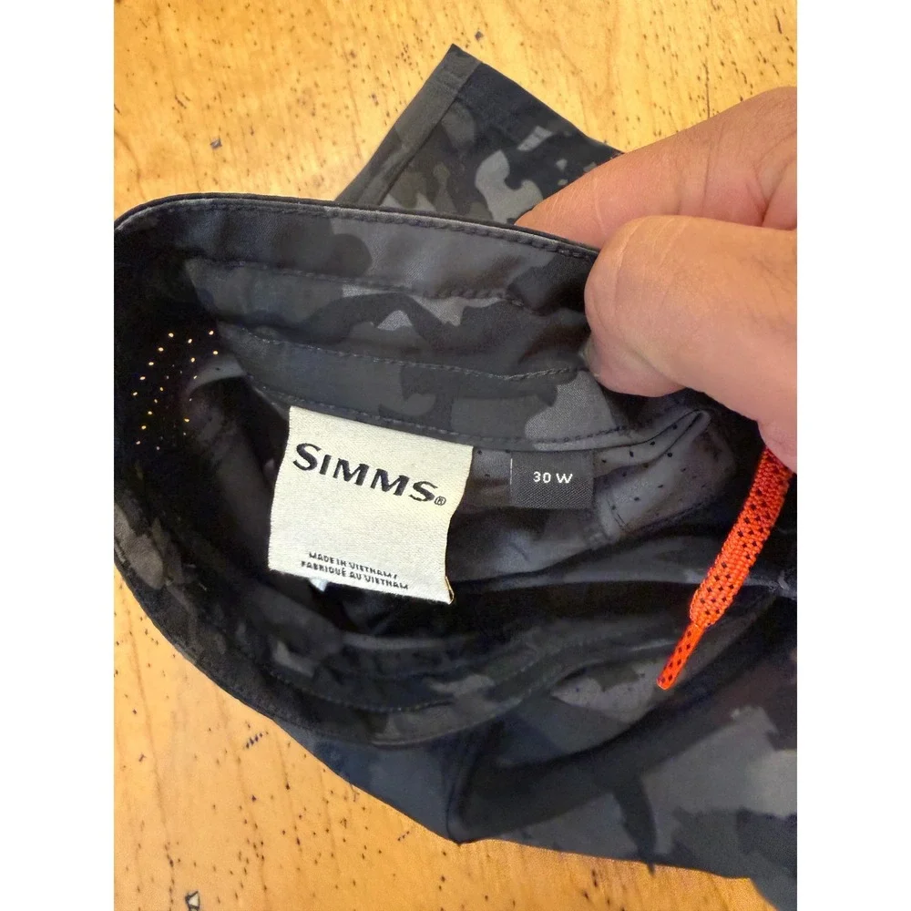 Simms fishing shorts