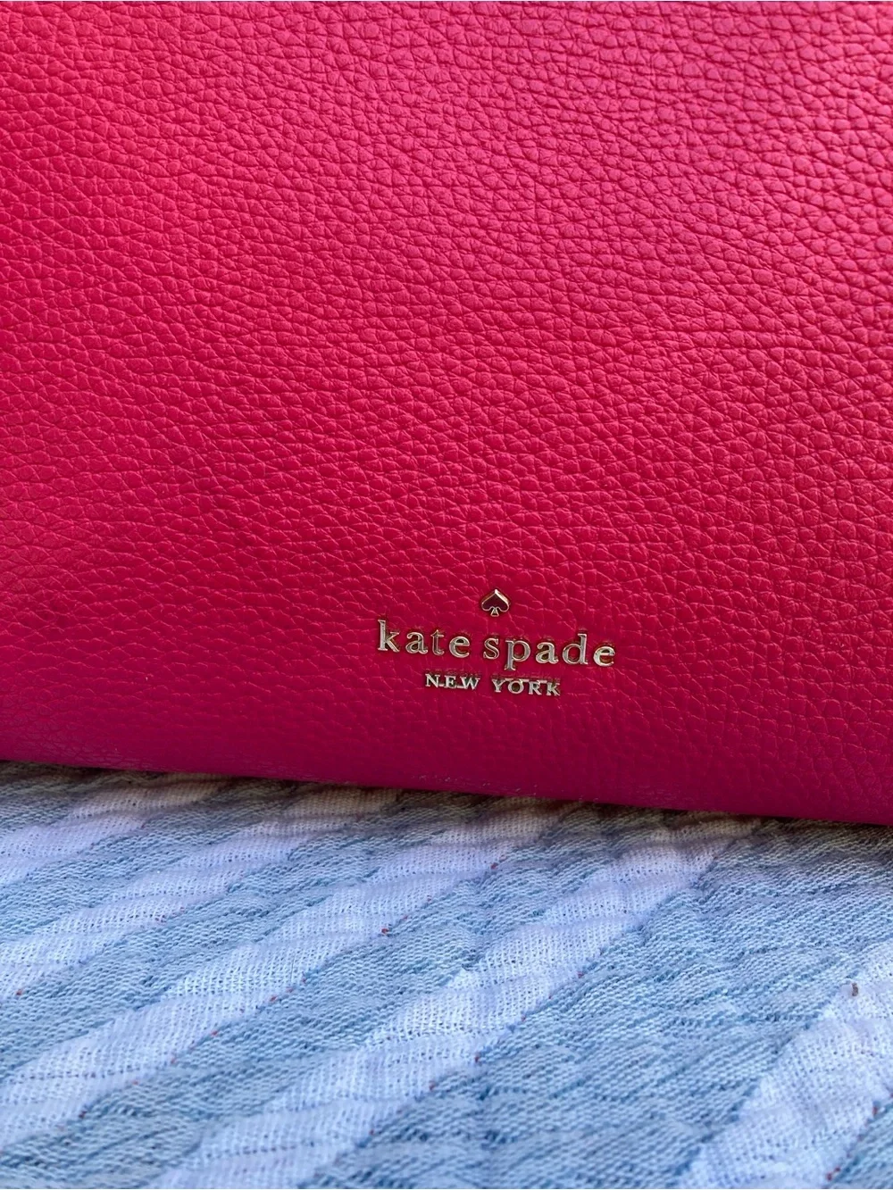 kate spade structured leather