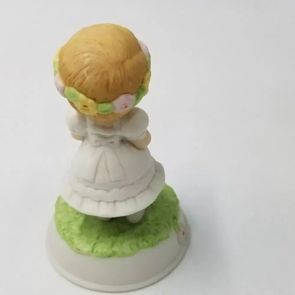 Vintage Enesco Polly First Communion Country Cousins Porcelain Figurine 329940