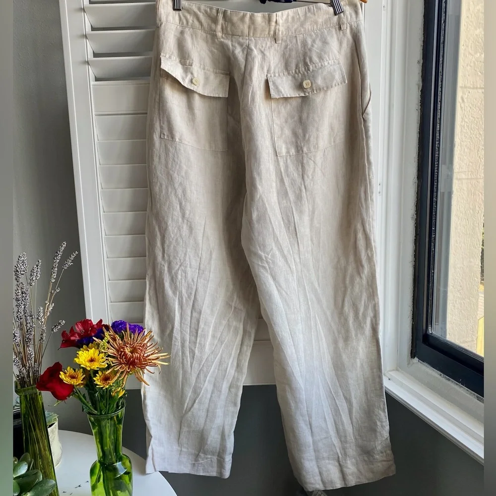 Lorenier linen pants