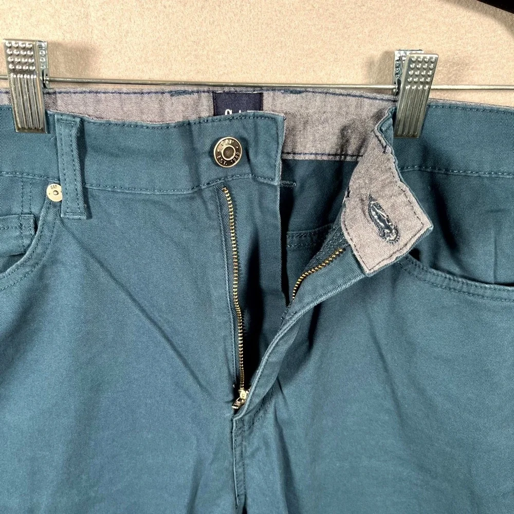Gap Jeans Mens 38x32 Blue Denim Medium Wash Everyday Wear‎ Straight Leg Classic