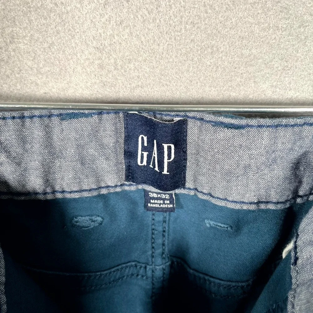 Gap Jeans Mens 38x32 Blue Denim Medium Wash Everyday Wear‎ Straight Leg Classic