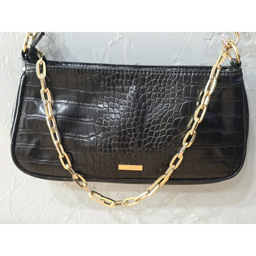 Aldo shiny black