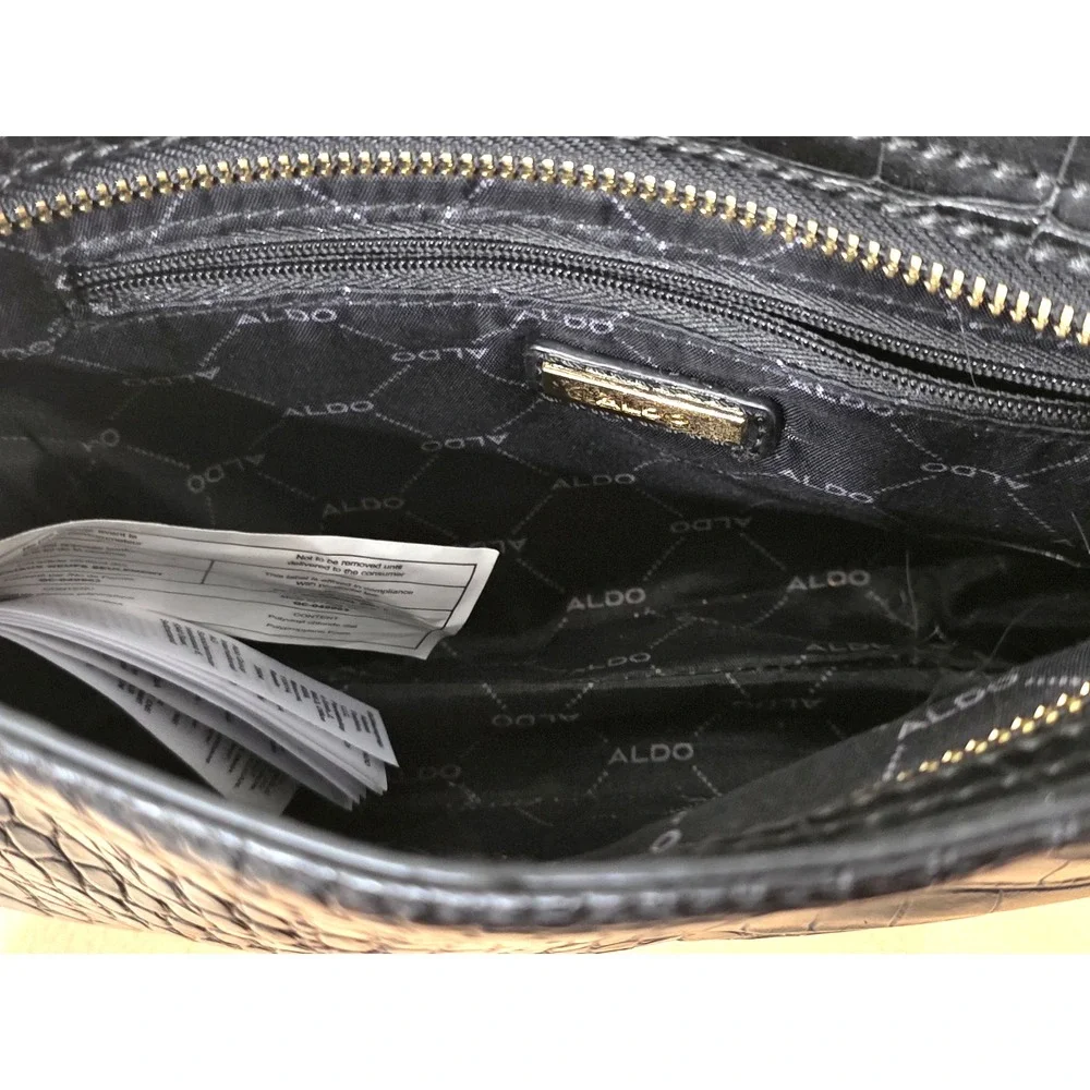 Aldo shiny black