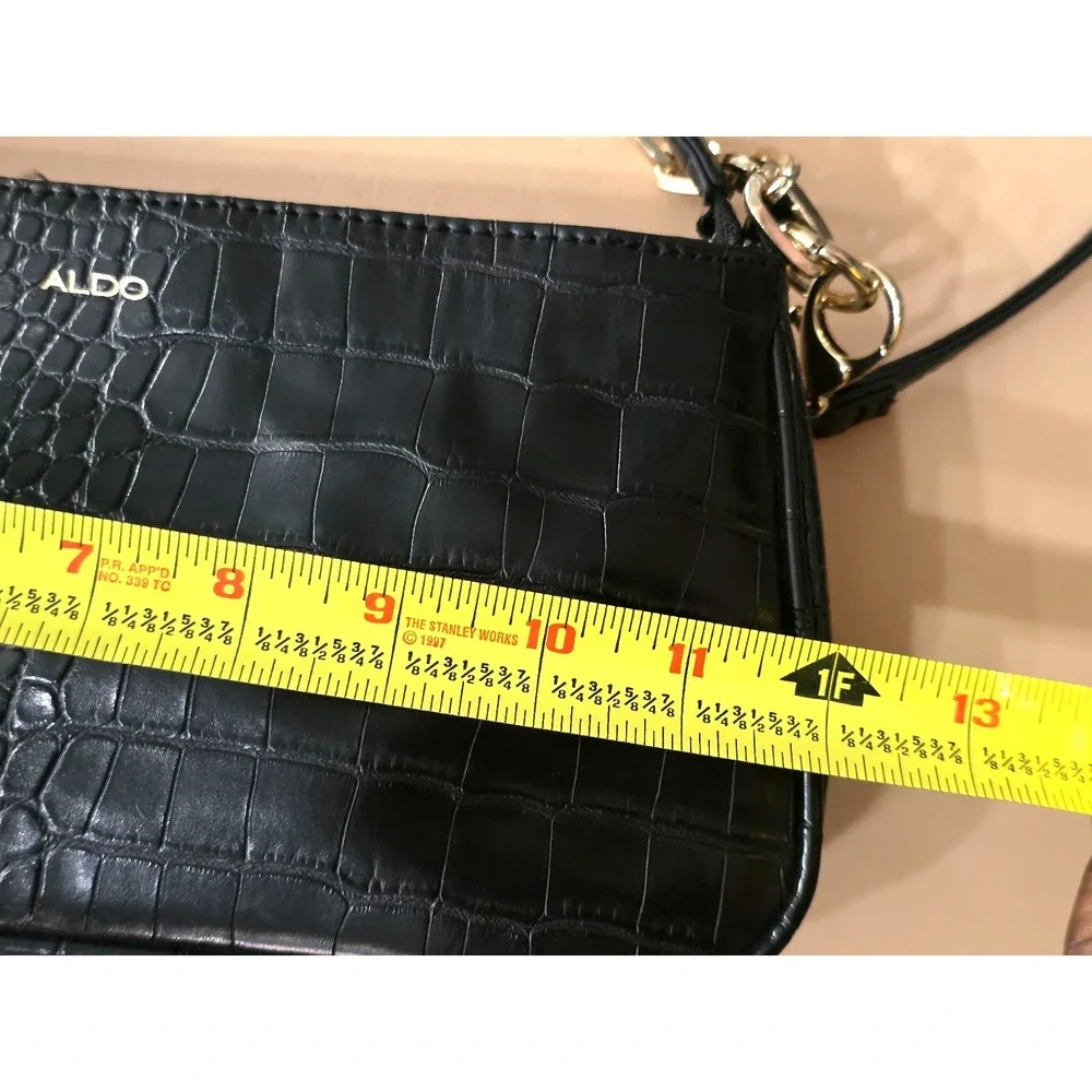 Aldo shiny black