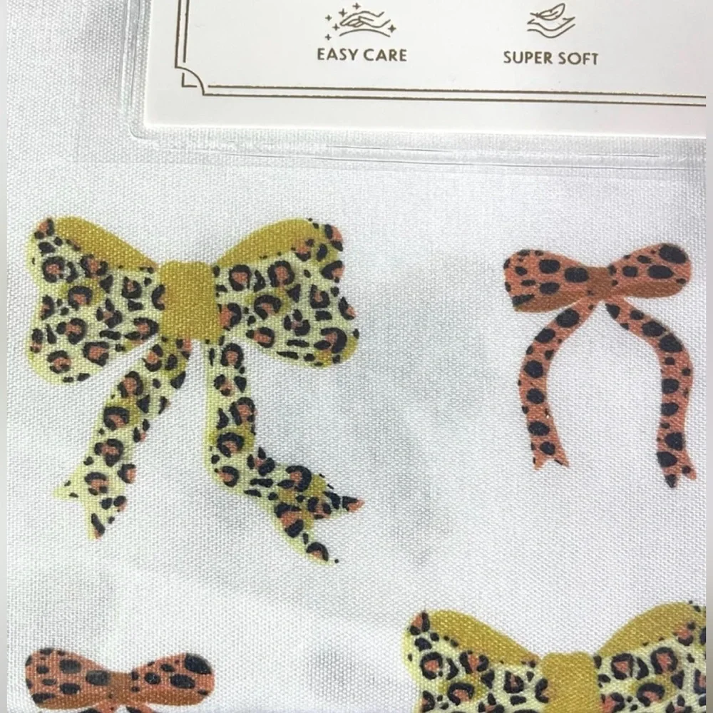 Urban Renew leopard bow