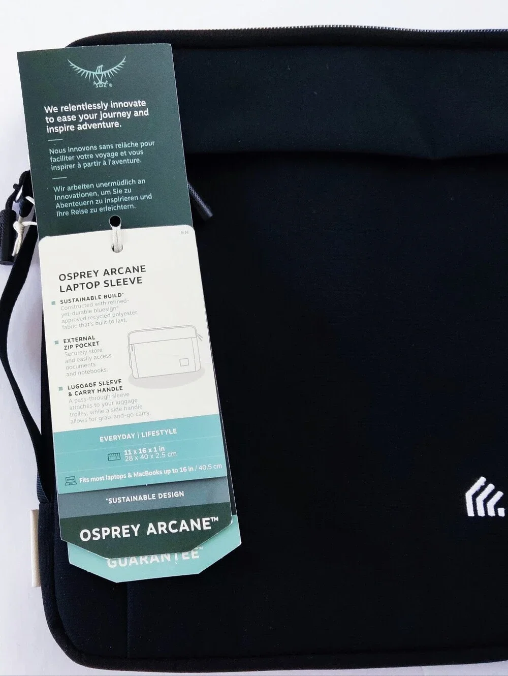 OSPREY lightweight sleeve