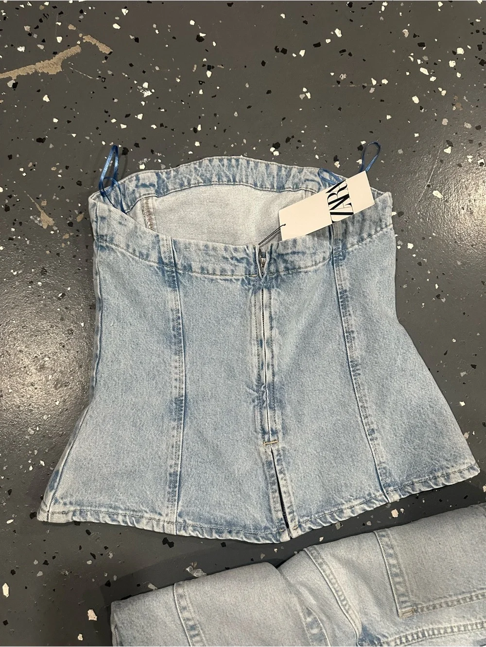 Zara coordinated denim