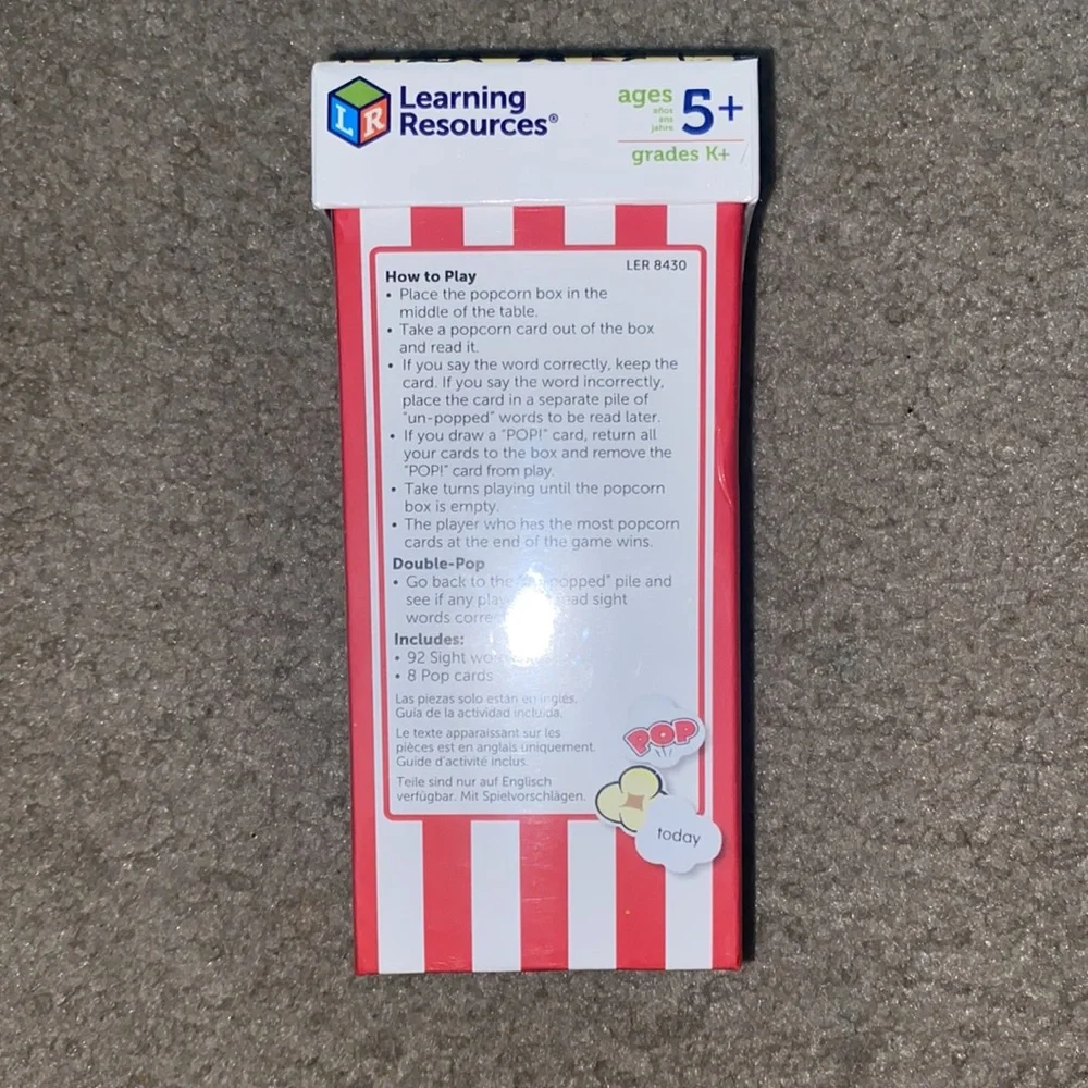 Learning Resources new box