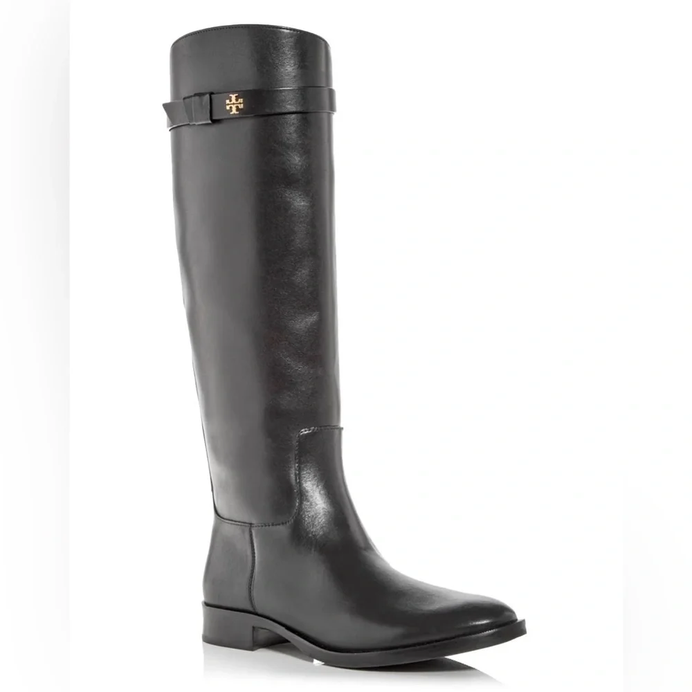Tory Burch Everly Strap Riding Boots