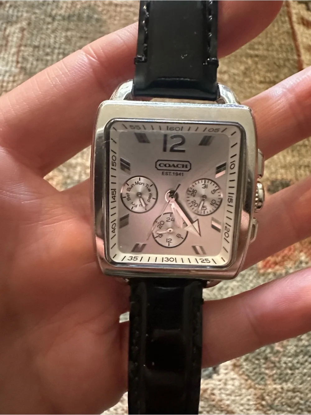 Coach watch classic