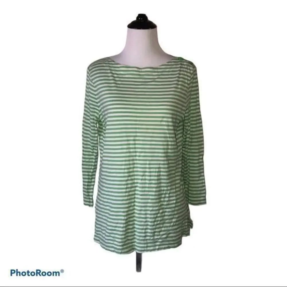 Tory‎ Burch women’s medium striped long sleeved top