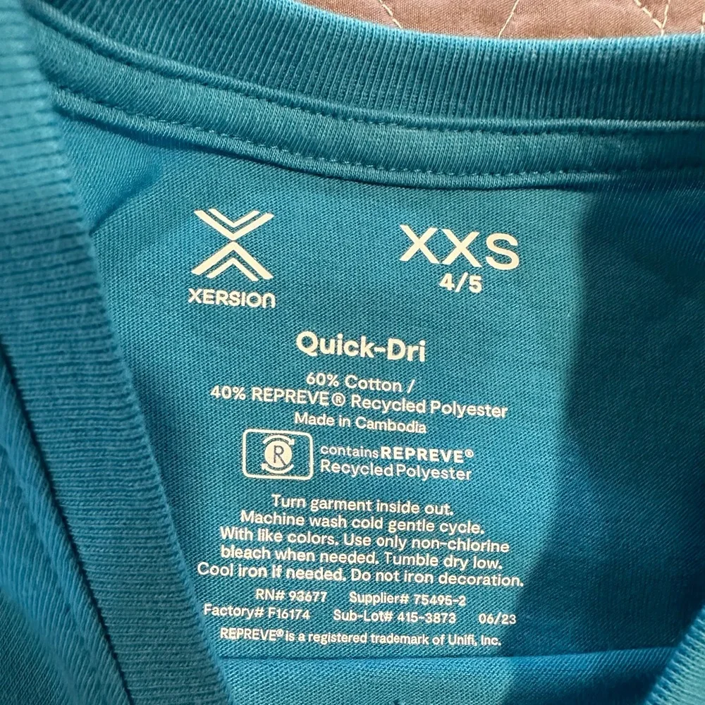 Xersion nwt teal