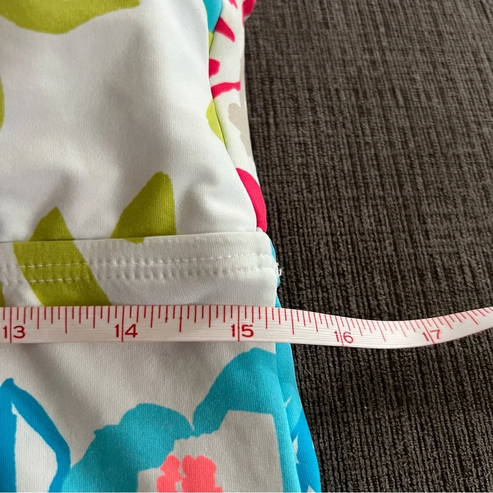 Beach House front hawaiian print