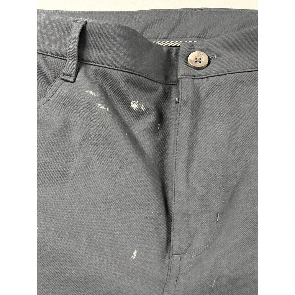 Vuori Pants Men's Gray Meta Performance Athletic Classic Fit Stretch