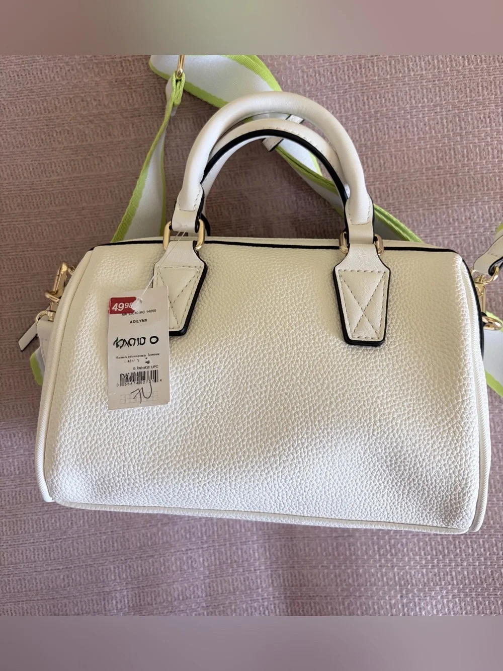 Aldo satchel white