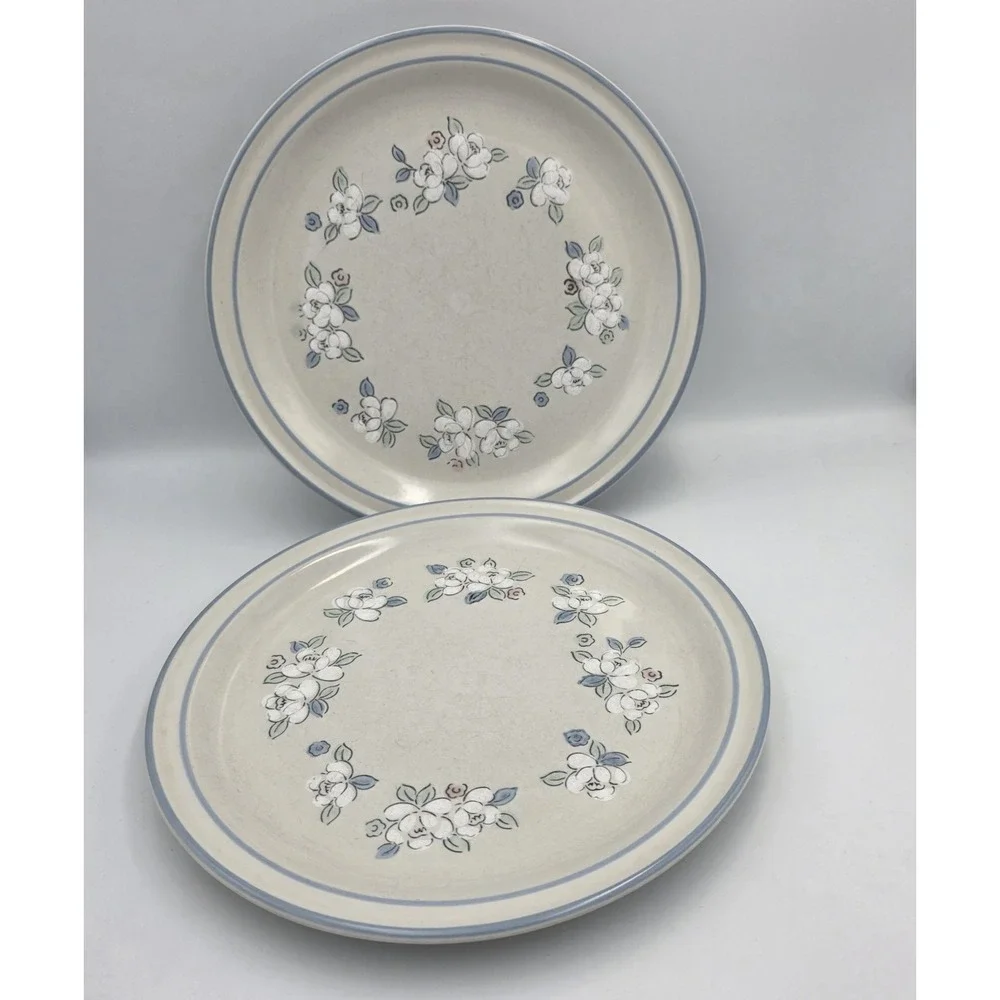 2 CHANTILLY Stoneware By Hearthside 10 3/4