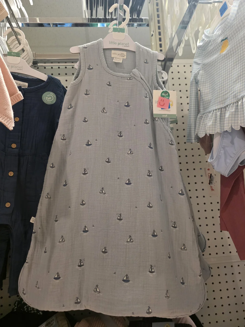 Light Blue Nautical Sleep Sack - Kids Pajamas