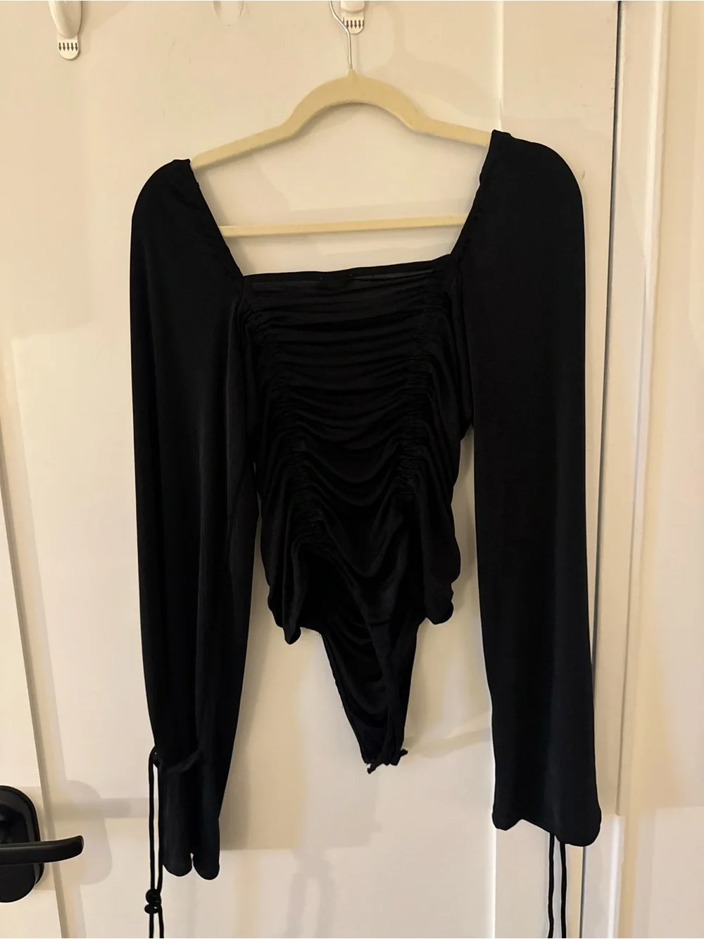 Free People black ruched