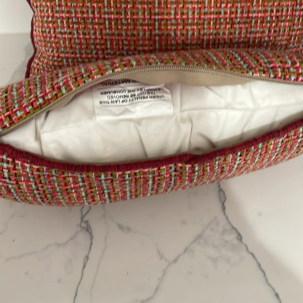 Custom pillow zipper made