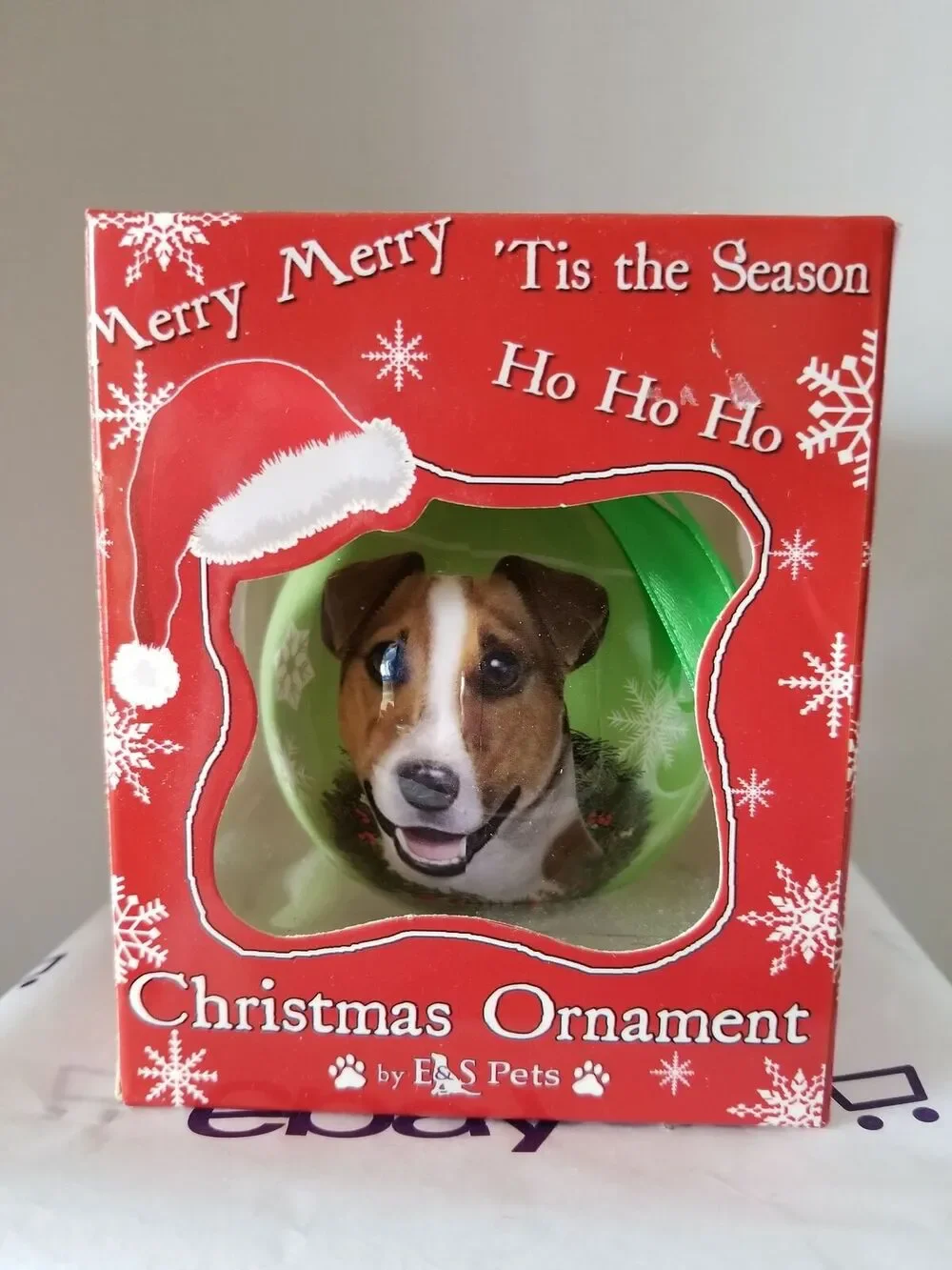 Dog Ornament - E&S Pets - Jack Russell 3