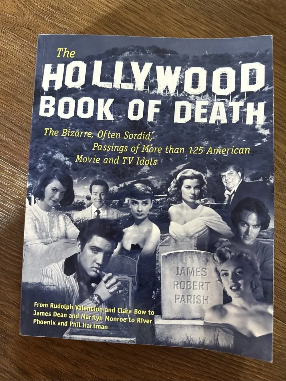 The Hollywood Book Death James Robert Parish True Crime Pop Culture Movie Stars