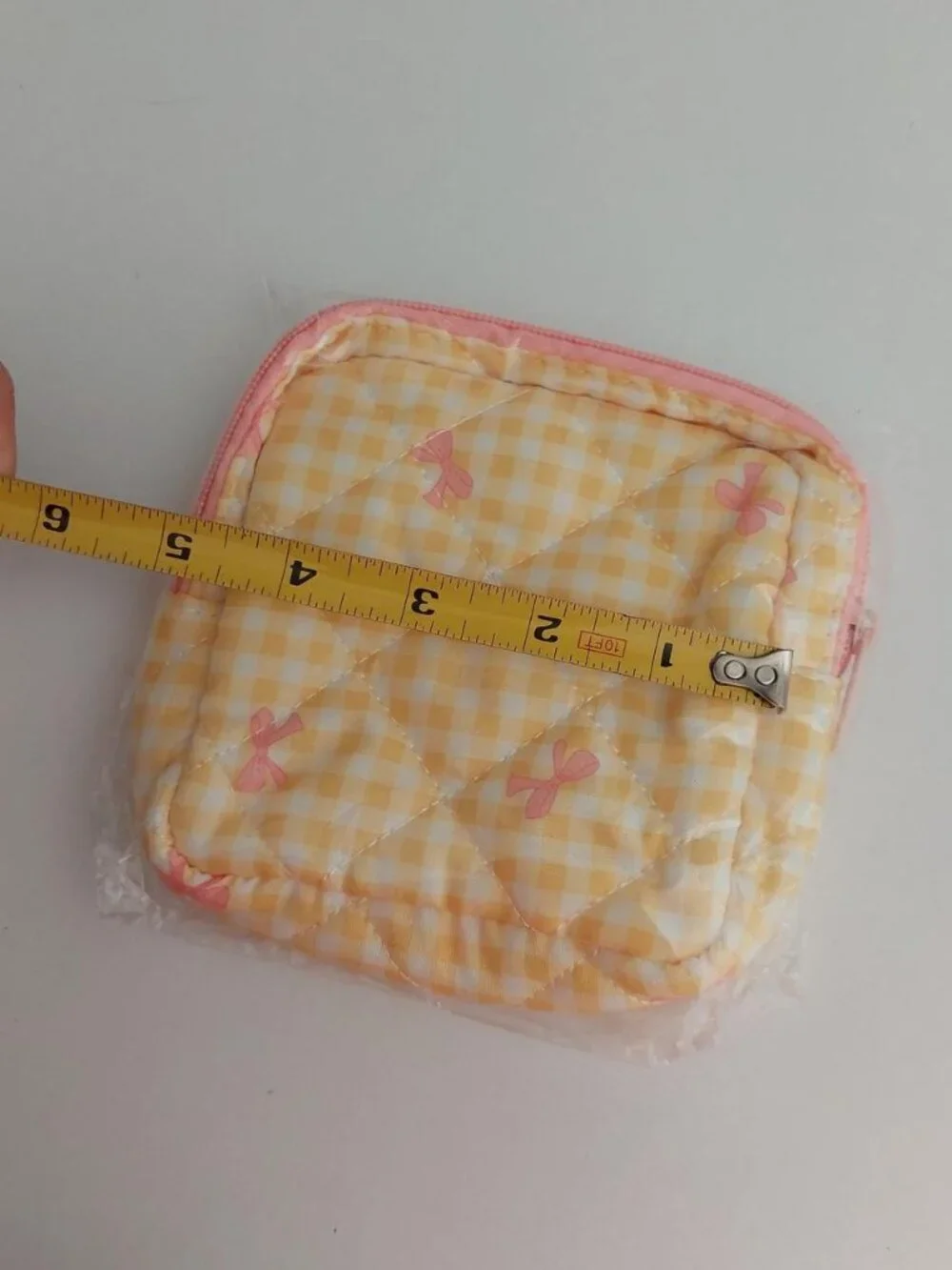 N/A yellow gingham