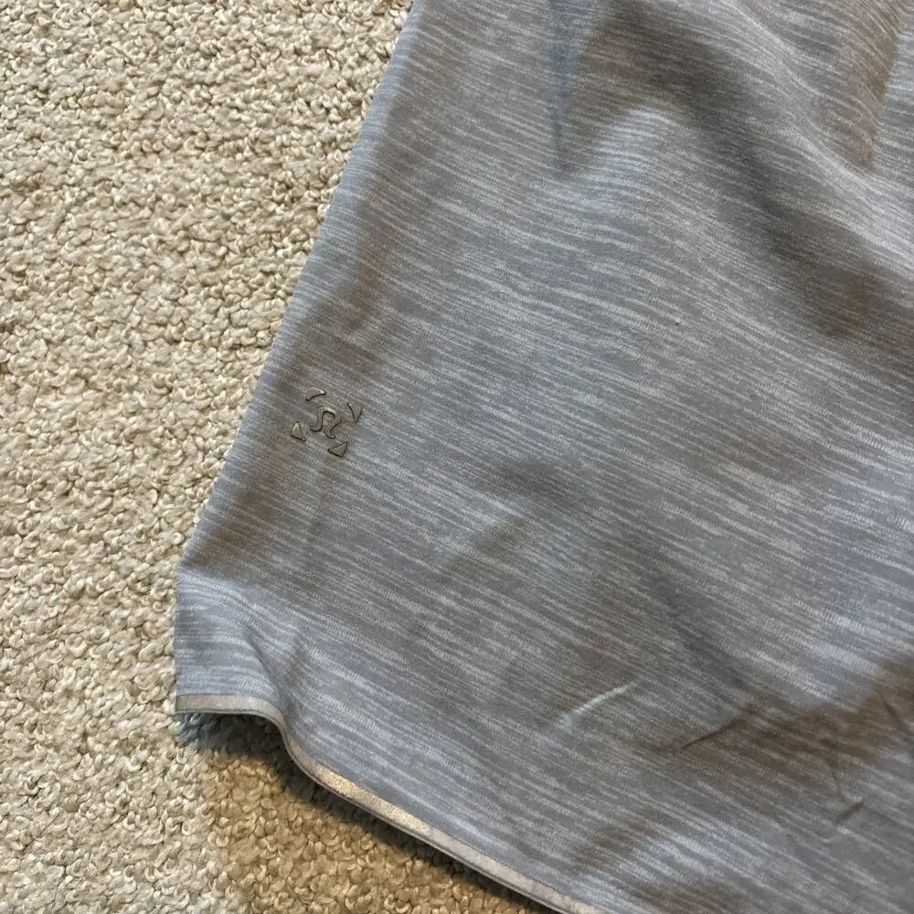Lululemon 4” gray inseam