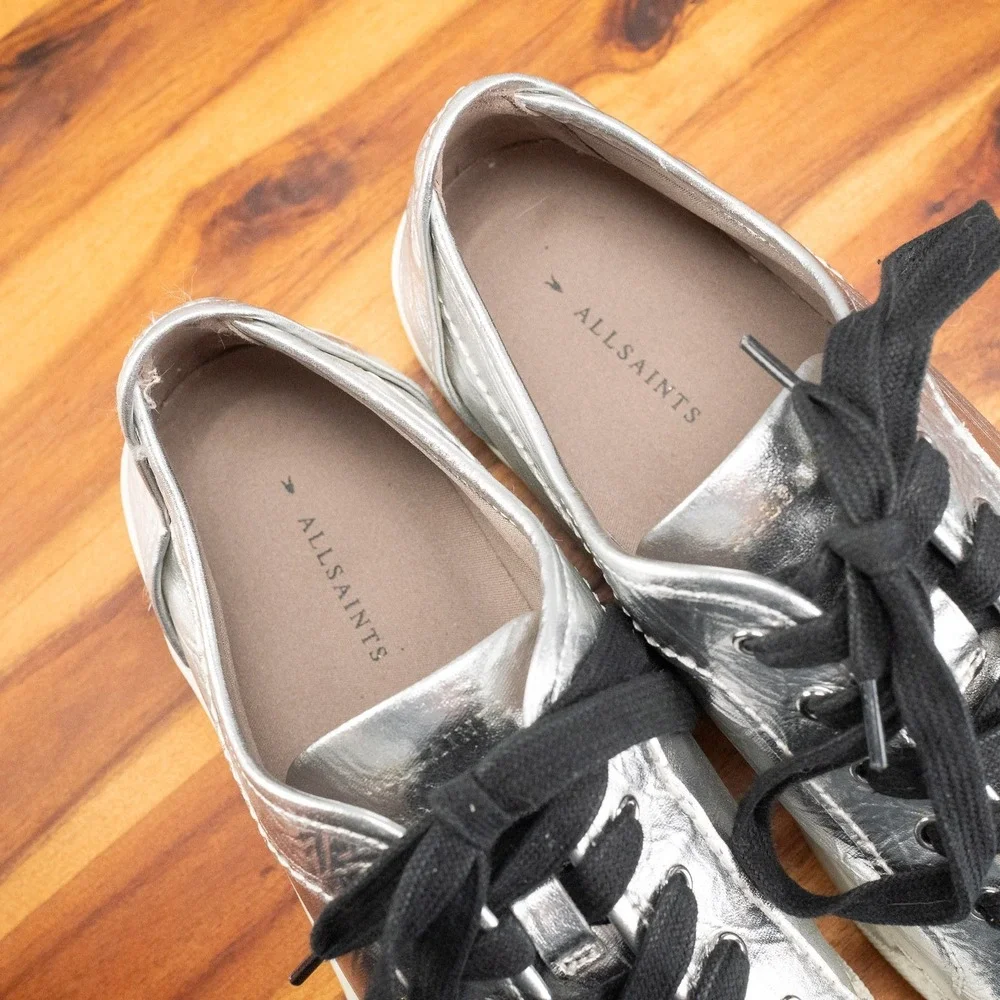 AllSaints shana metallic