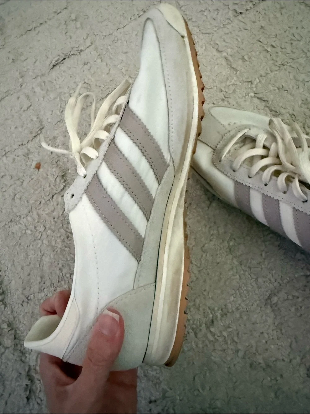 adidas silhouette pairs cream