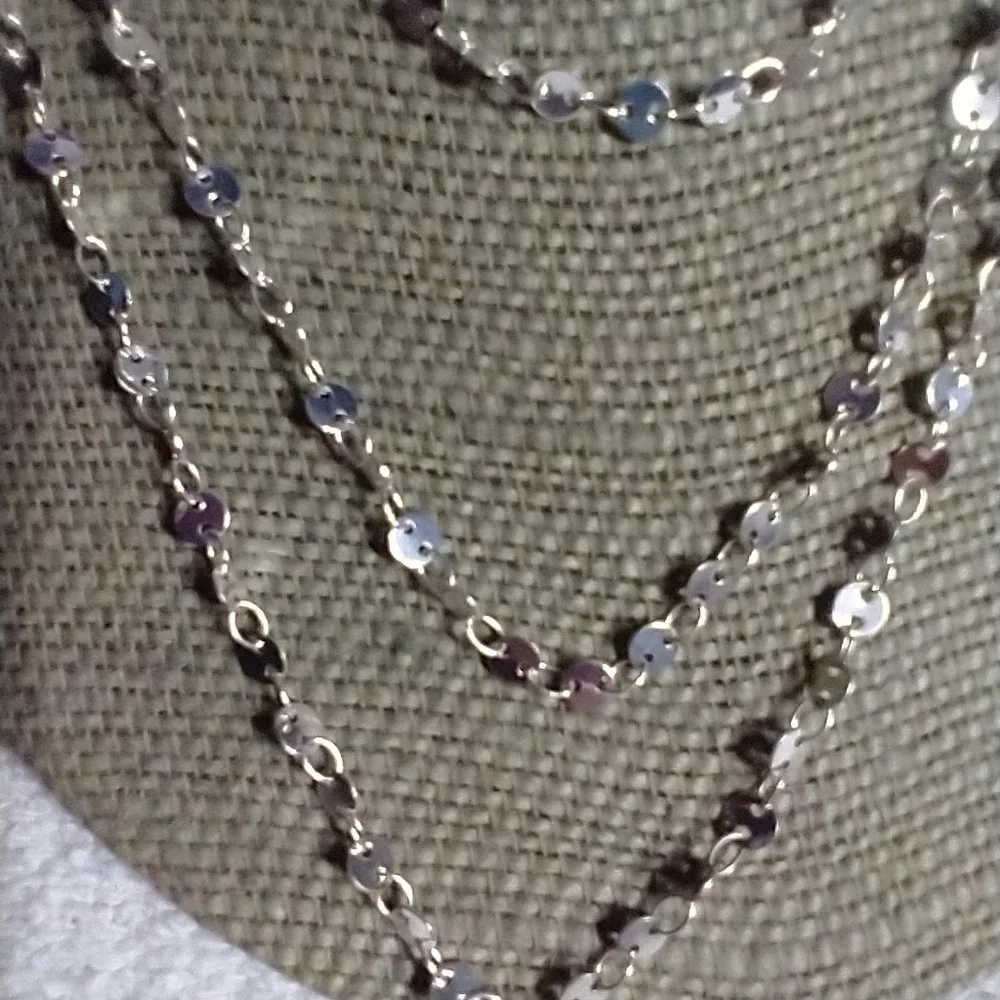 Vintage silvertone reflective