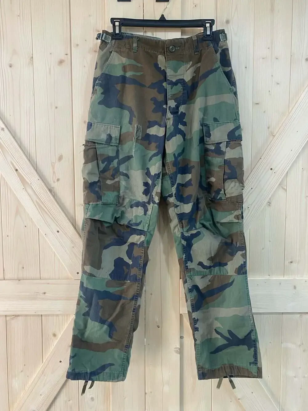 US Army Woodland Camouflage Combat Cargo Pants 30 x 30