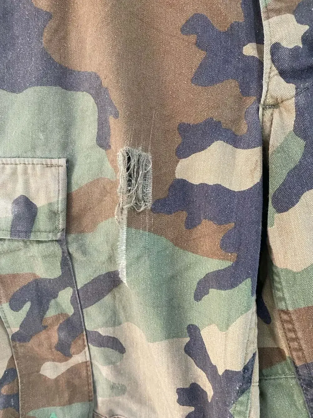 US Military hems wear wide