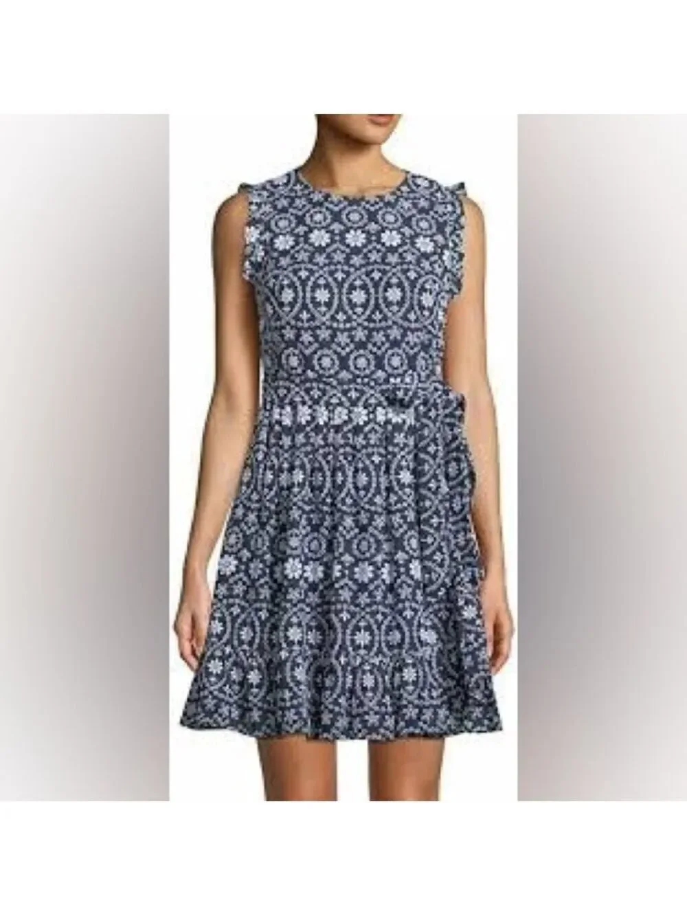 kate spade sleeveless navy