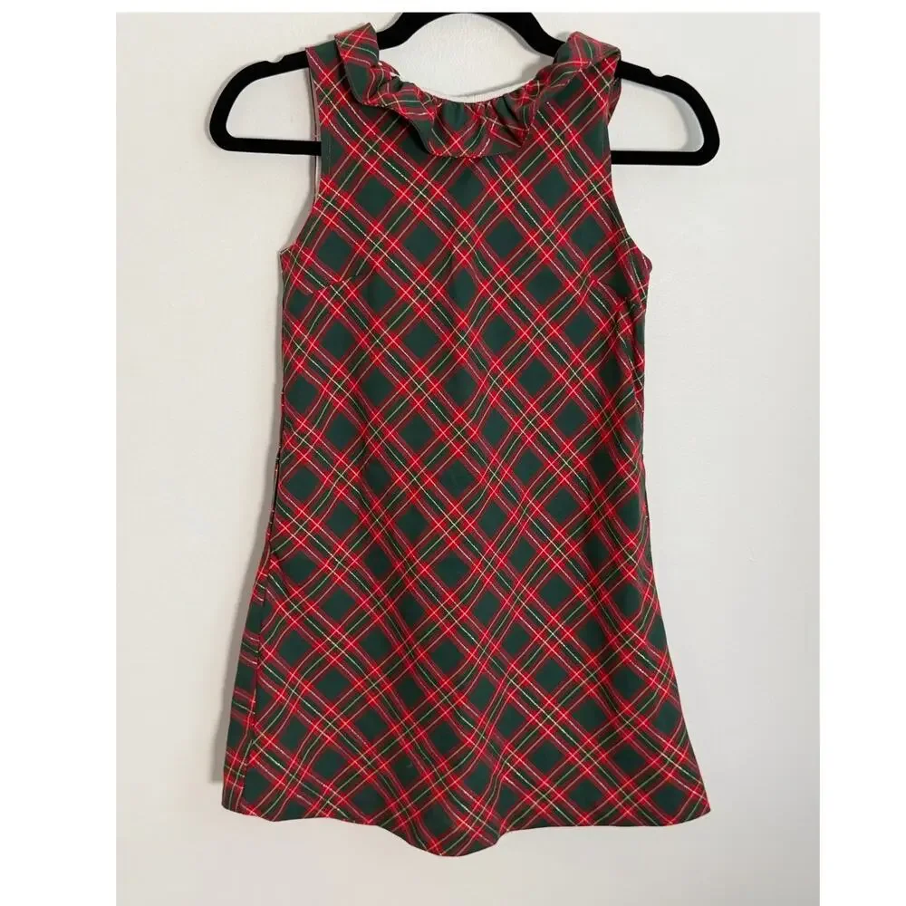 Gabby‎ Tartan Plaid Christmas Dress size 12