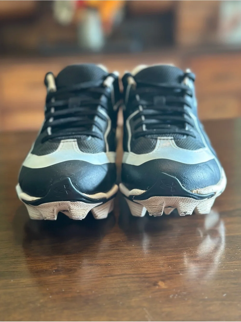 Under Armour cleats under