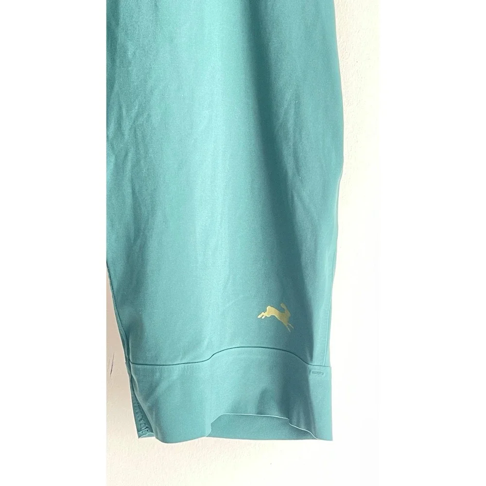 Tracksmith Allston Running Half Tights Green Sash Compression Shorts Size XS