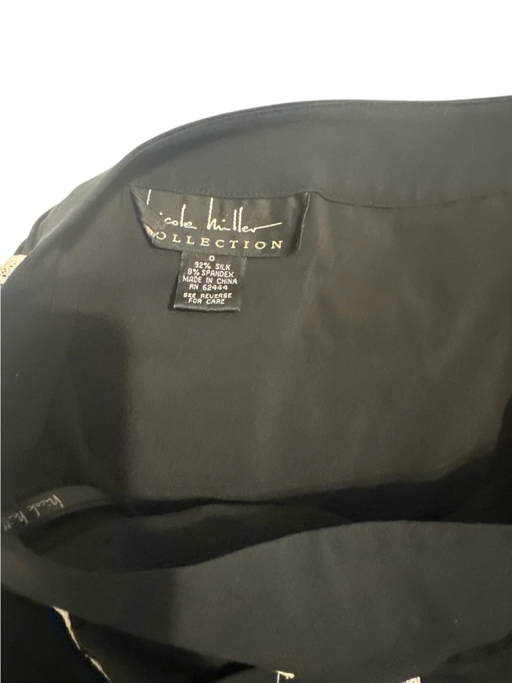Nichole Miller sleek black