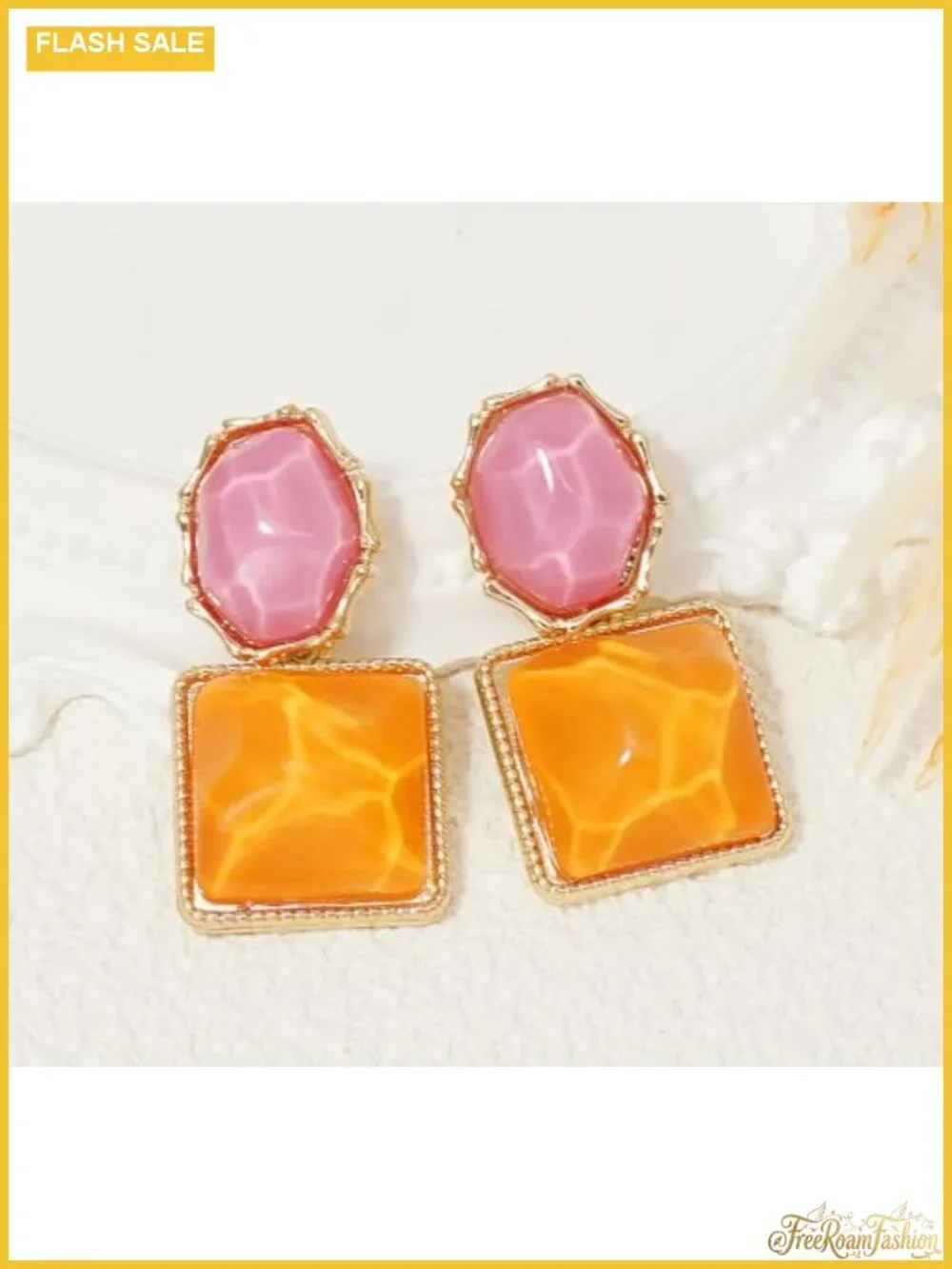 N/A acrylic earrings