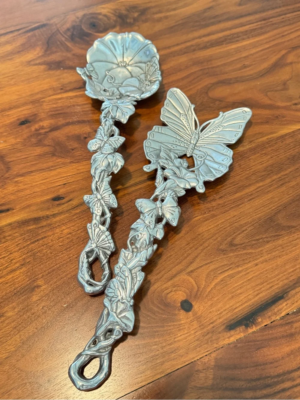 Arthur floral heavy serving