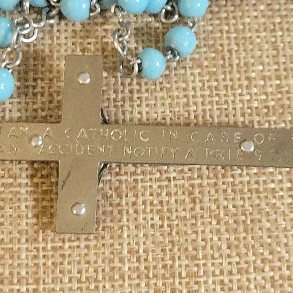 Unbranded measurements crucifix