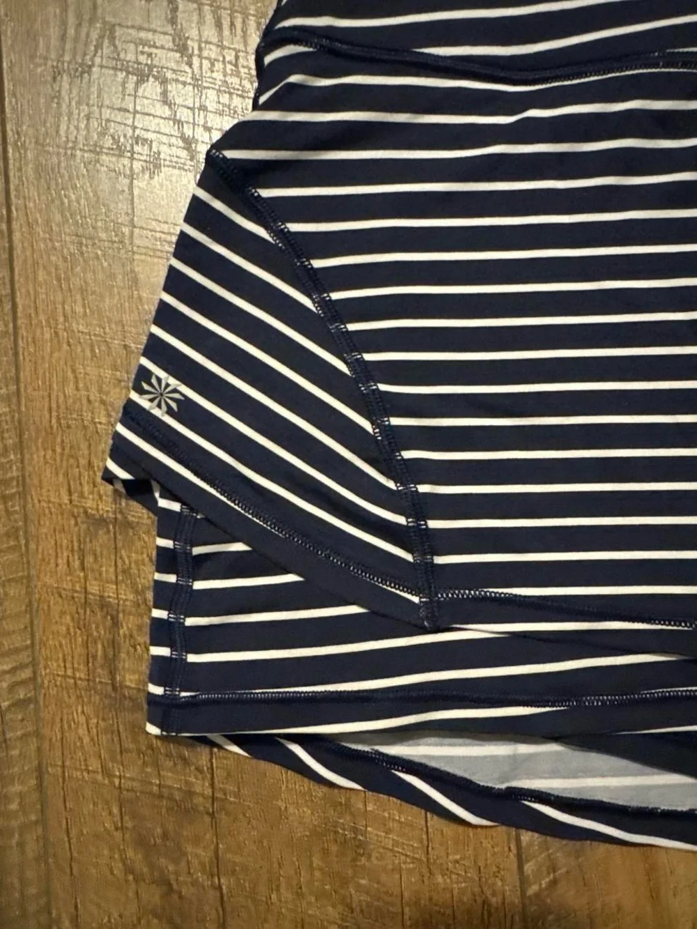 Athleta navy white