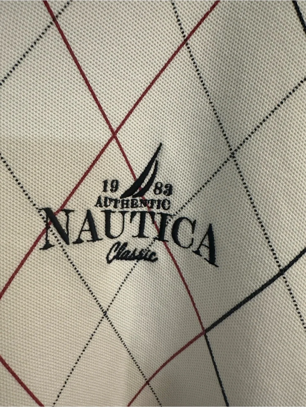 Nautica classic argyle