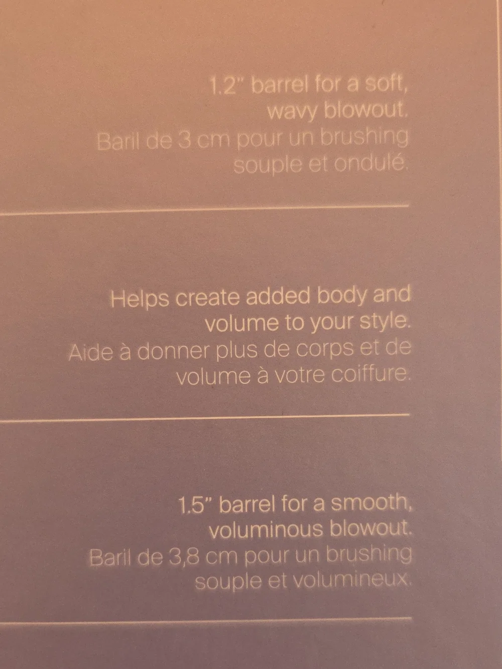 MONAT GLOBAL straight waves