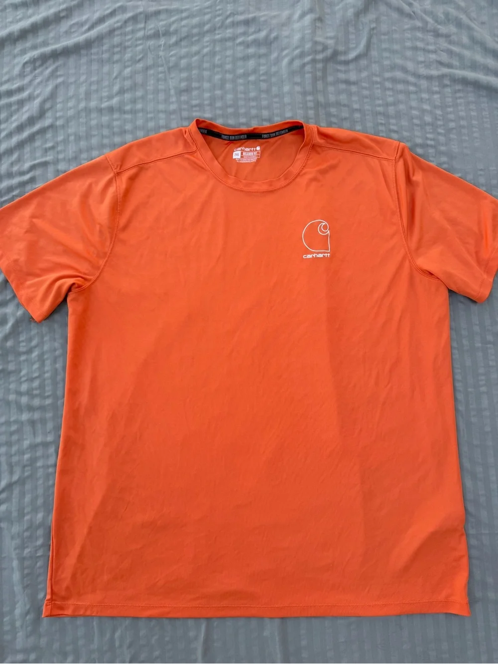 Carhartt Orange Short-Sleeve Logo Tee