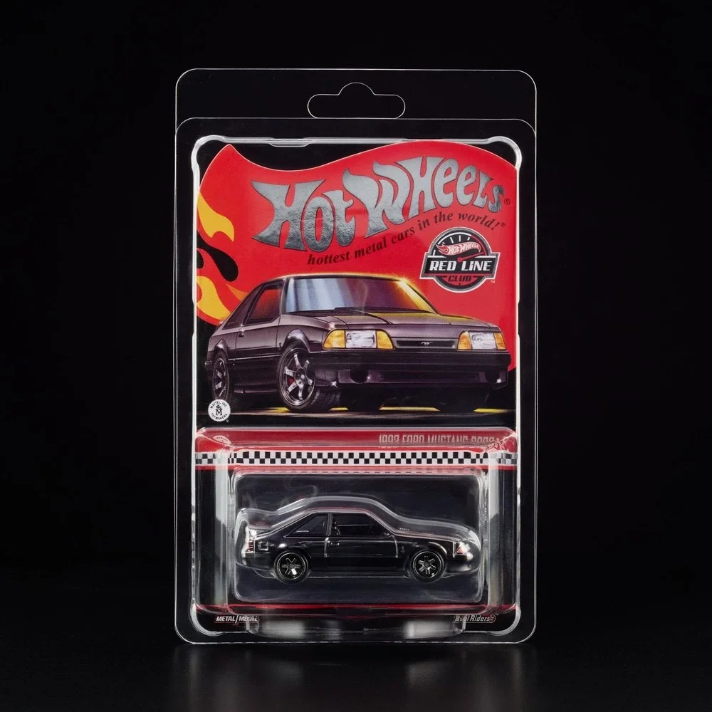 Hot Wheels Mattel RLC Exclusive 1993 Ford Mustang Cobra R - Black (JCP24) NEW