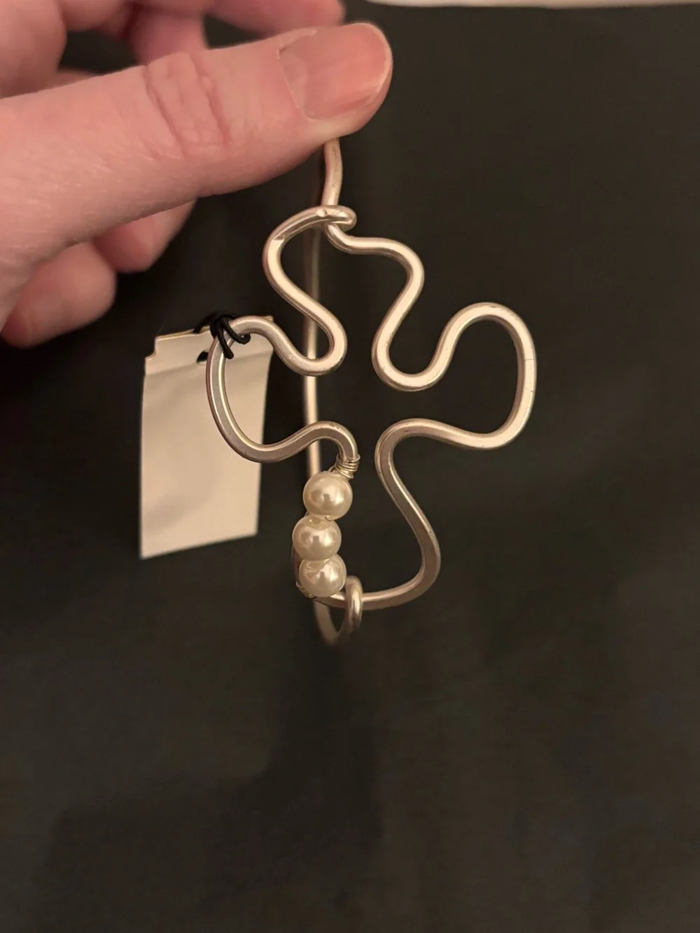 Flirt silver tone